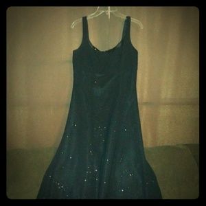 Black cocktail dress